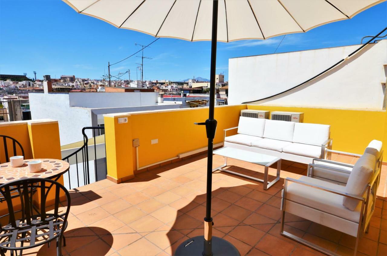Rooftop Apartment With Three Terraces Аликанте Экстерьер фото